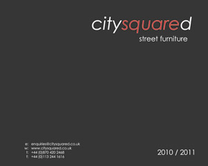 Citysquared Brochure 2010 / 2011