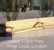 Lewis Cubitt Park & Square, Kings Cross, London