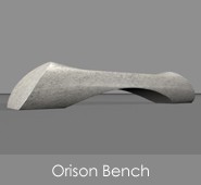 Orison Granite Bench